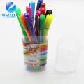 Оптовые продажи Multi цвета тонкой оболочкой маркер ручка для студента